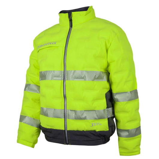 Hi Vis Puffer Jackets Angle